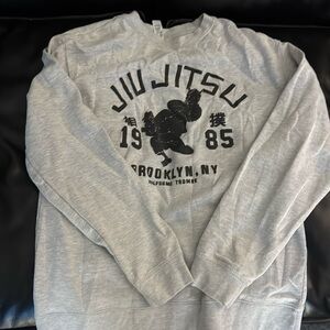 HALF SUMO FIGHT GOODS CREW LONG SLEEVE TEE JIU JITSU L